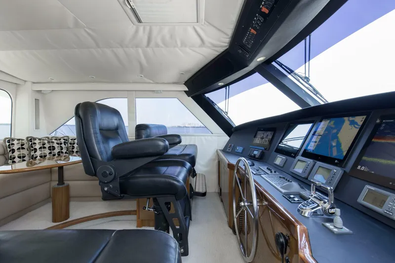 Slide: The Image of 2007 64 Viking Enclosed Bridge Reel Blues Bridge (4) - 5641874