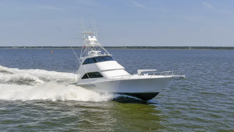 Slide: The Image of 2007 64 Viking Enclosed Bridge Reel Blues Exterior (7) - 5641979