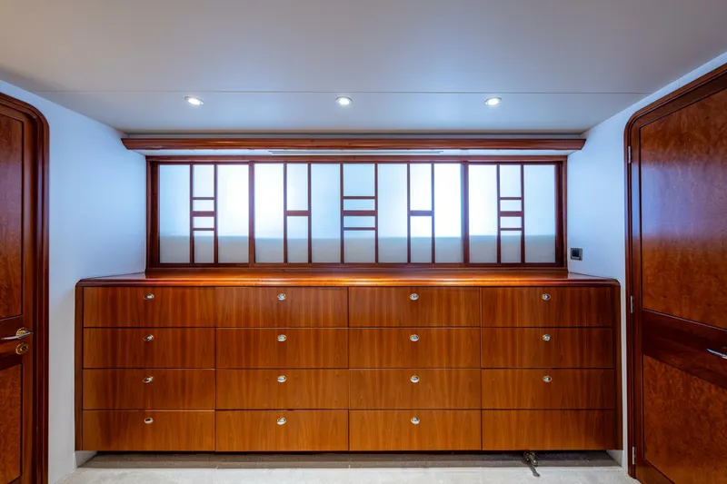 Slide: The Image of WESTPORT 112 LILA CUY Master Stateroom 15 Drawer Dresser - 5647751