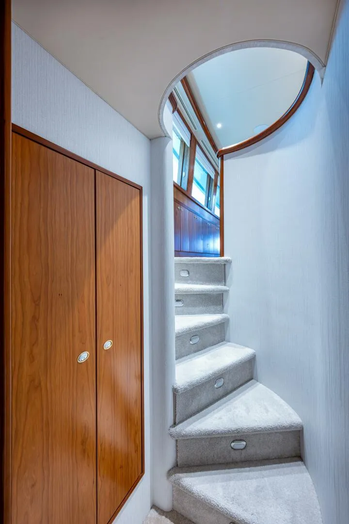 Slide: The Image of WESTPORT 112 LILA CUY Stairs VIP to Galley - 5647739