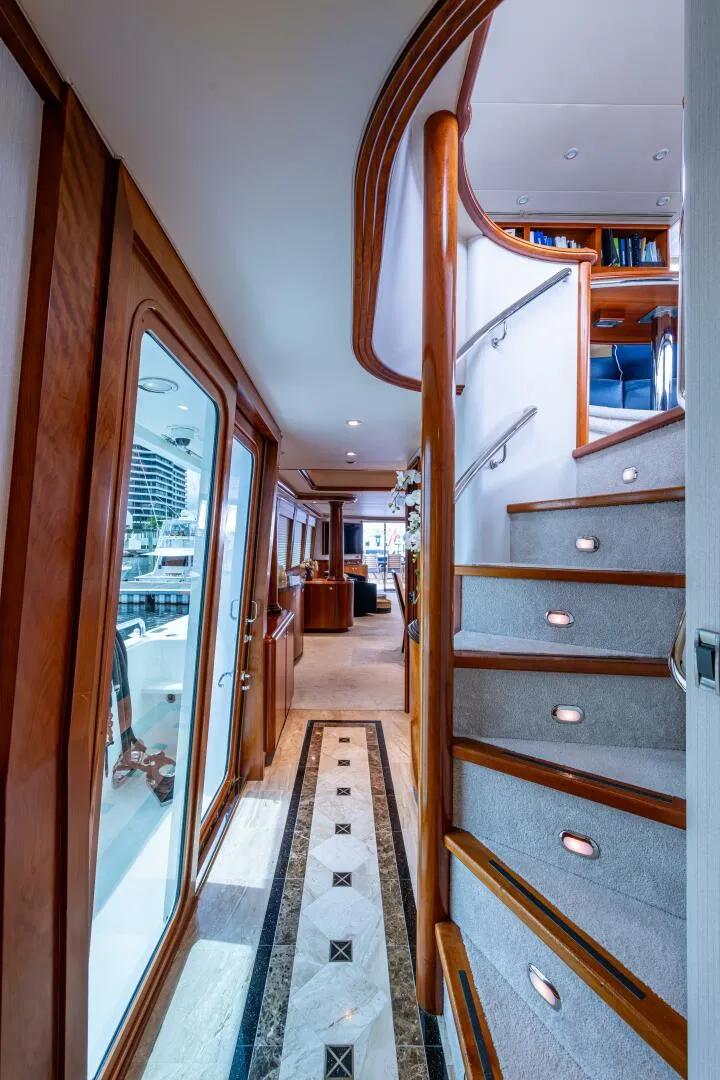 Slide: The Image of WESTPORT 112 LILA CUY Side Entry Foyer, Stairs to Pilot House - 5647792