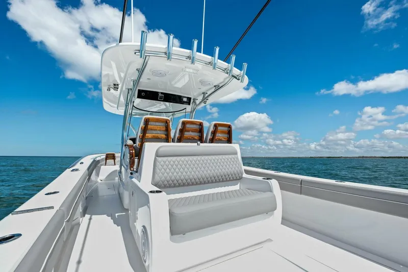 Slide: The Image of 2025 Valhalla Boatworks V-37 GALATI YACHT SALES TRADE Cockpit - 5680434