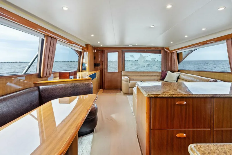 Slide: The Image of 2006 Viking 61 Convertible KNOT ON CALL Salon  - 5648277