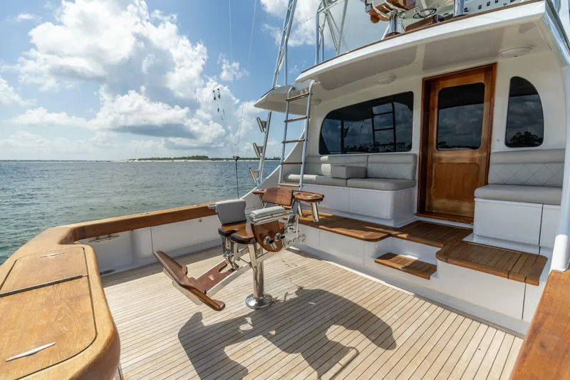 Slide: The Image of 2010 Spencer 57 Convertible- Perra Mala- Cockpit - 5649964