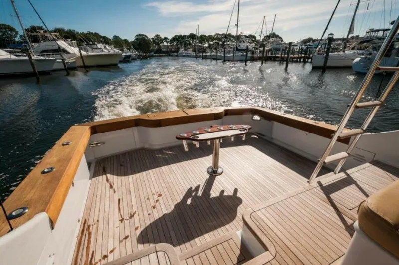 Slide: The Image of 2010 Spencer 57 Convertible- Perra Mala- Cockpit - 5649910