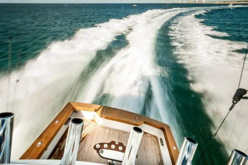 Slide: The Image of 2010 Spencer 57 Convertible- Perra Mala- Cockpit - 5649930