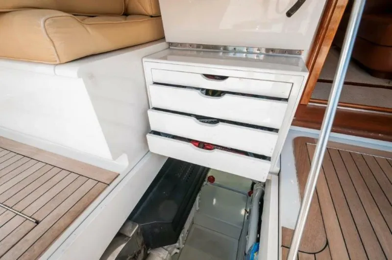 Slide: The Image of 2010 Spencer 57 Convertible- Perra Mala- Cockpit - 5649914