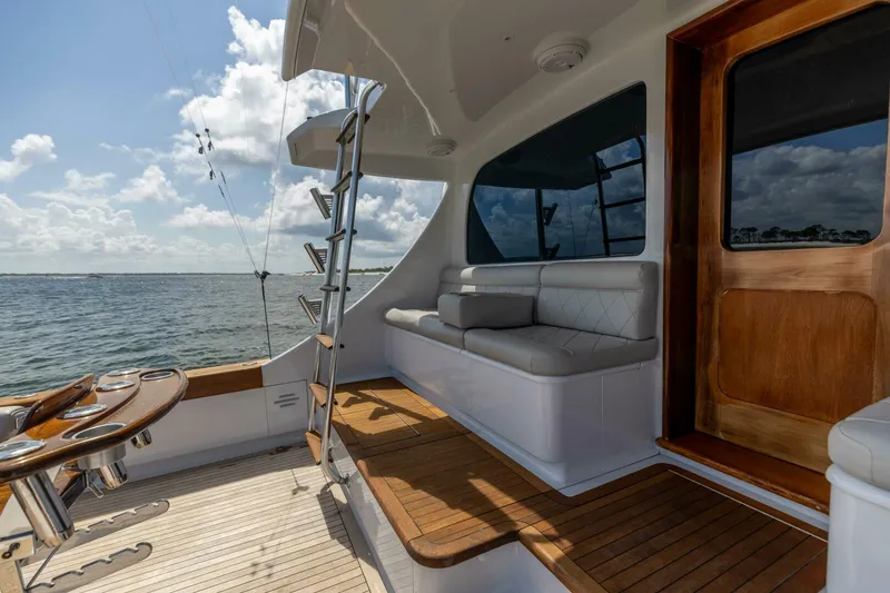 Slide: The Image of 2010 Spencer 57 Convertible- Perra Mala- Cockpit - 5649965