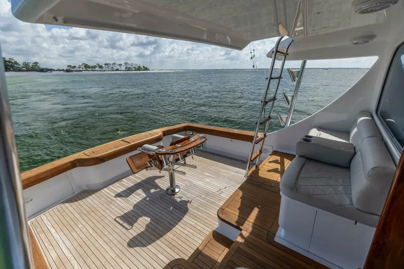 Slide: The Image of 2010 Spencer 57 Convertible- Perra Mala- Cockpit - 5649966