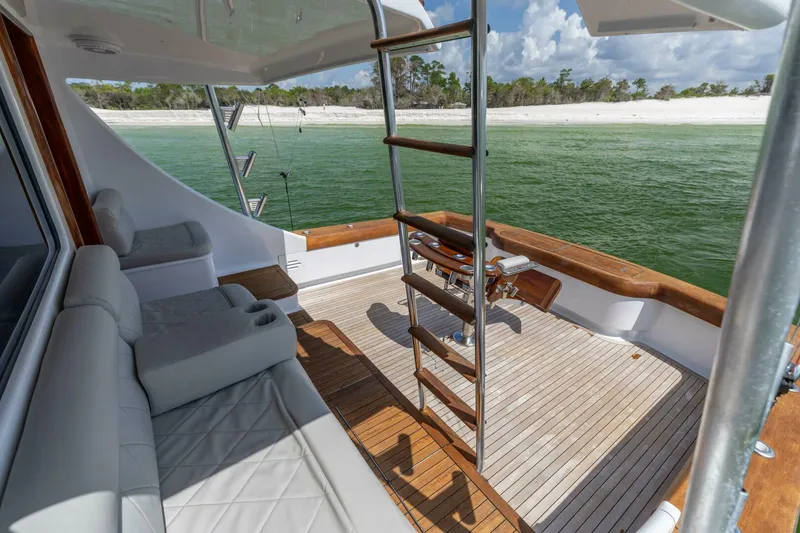 Slide: The Image of 2010 Spencer 57 Convertible- Perra Mala- Cockpit - 5649967