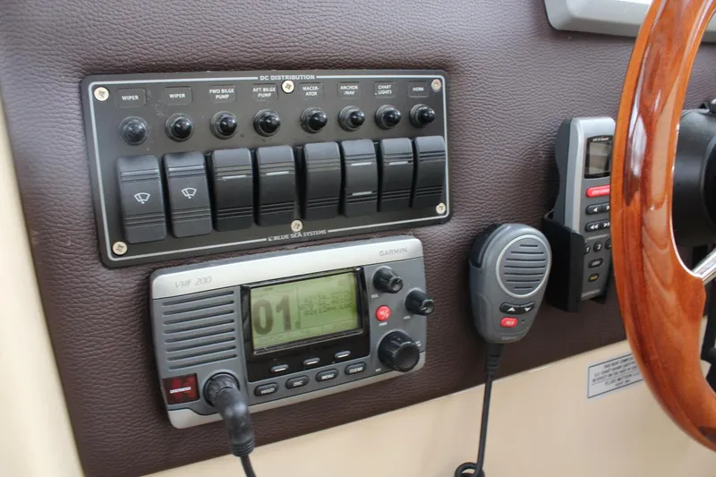 Slide: The Image of Rocker Switches At Helm VHF - 5651890