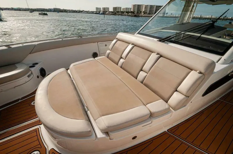 Slide: The Image of 2018 42 Boston Whaler 420 Outrage The Tyder II Bow (2) - 5661220