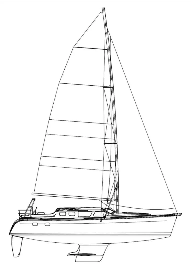 Slide: The Image of Hunter 44 Aft Cockpit 2004 - 5662942