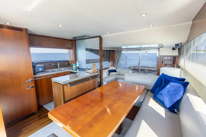 Slide: The Image of 2011 Princess 64 'Harbor Story' - Dinette - 5664606