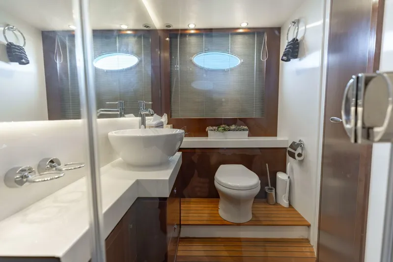 Slide: The Image of 2011 Princess 64 'Harbor Story' - Master Stateroom Head - 5664624