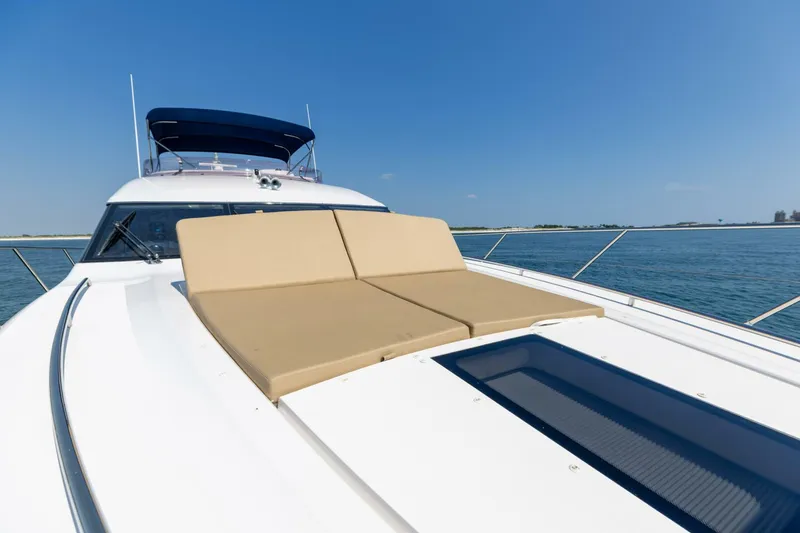 Slide: The Image of 2011 Princess 64 'Harbor Story' - Bow Sunpads - 5664627