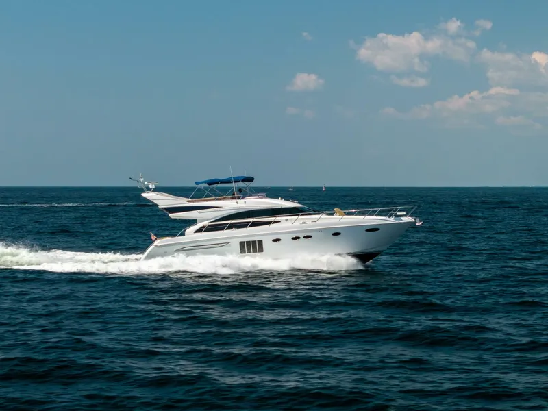Slide: The Image of 2011 Princess 64 'Harbor Story' - Profile Starboard - 5664662