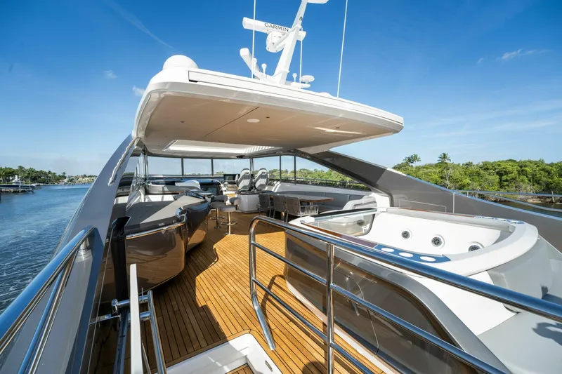 Slide: The Image of Princess Y95 JUST PERFECT -Fly Bridge 2025 Princess Y95 JUST PERFECT - 5842005