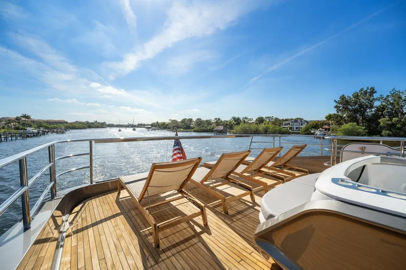 Slide: The Image of Princess Y95 JUST PERFECT -Fly Bridge Loungers 2025 Princess Y95 JUST PERFECT - 5842021