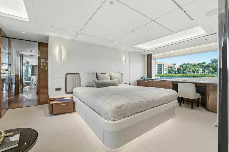 Slide: The Image of Princess Y95 JUST PERFECT - Master Stateroom Main Deck 2025 Princess Y95 JUST PERFECT - 5842058