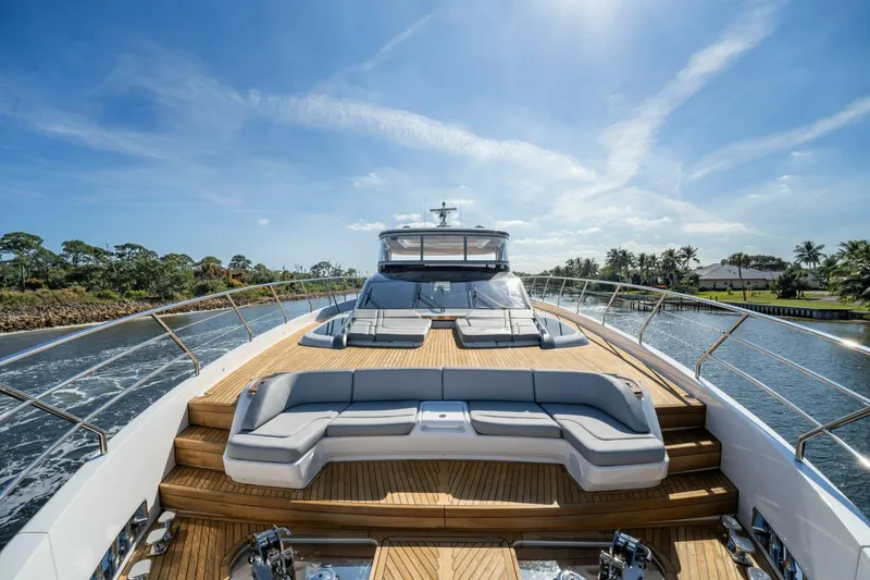 Slide: The Image of Princess Y95 JUST PERFECT - Exterior Bow Seating 2025 Princess Y95 JUST PERFECT - 5842104
