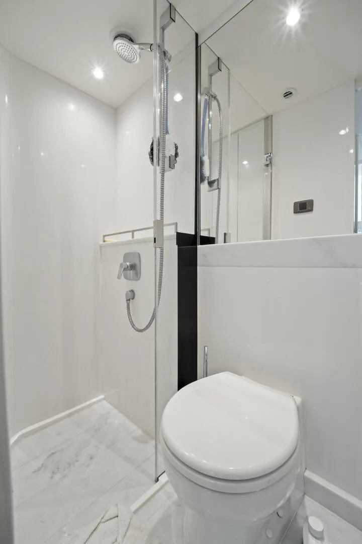 Slide: The Image of Princess Y95 JUST PERFECT - Crew Cabin Ensuite Head 2025 Princess Y95 JUST PERFECT - 5842133