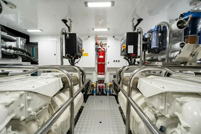 Slide: The Image of Princess Y95 JUST PERFECT - Engine Room 2025 Princess Y95 JUST PERFECT - 5842142