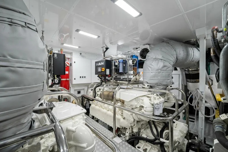 Slide: The Image of Princess Y95 JUST PERFECT - Engine Room 2025 Princess Y95 JUST PERFECT - 5842144