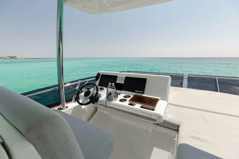Slide: The Image of 2019 Prestige 590 Fly 'New Heart' - Flybridge Helm - 5681163