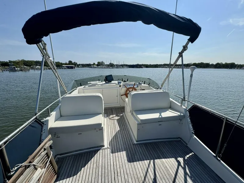 Slide: The Image of 1990 36 Grand Banks Flybridge (3) - 5676270