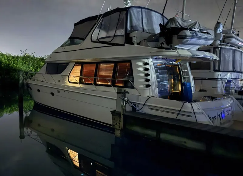 Slide: The Image of Carver Yachts 570 Voyager Pilothouse 2002 - 5674876