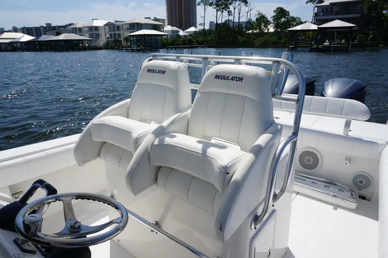 Slide: The Image of 2012 32 Regulator 32 FS Past Time Helm Seating (2) - 5675220