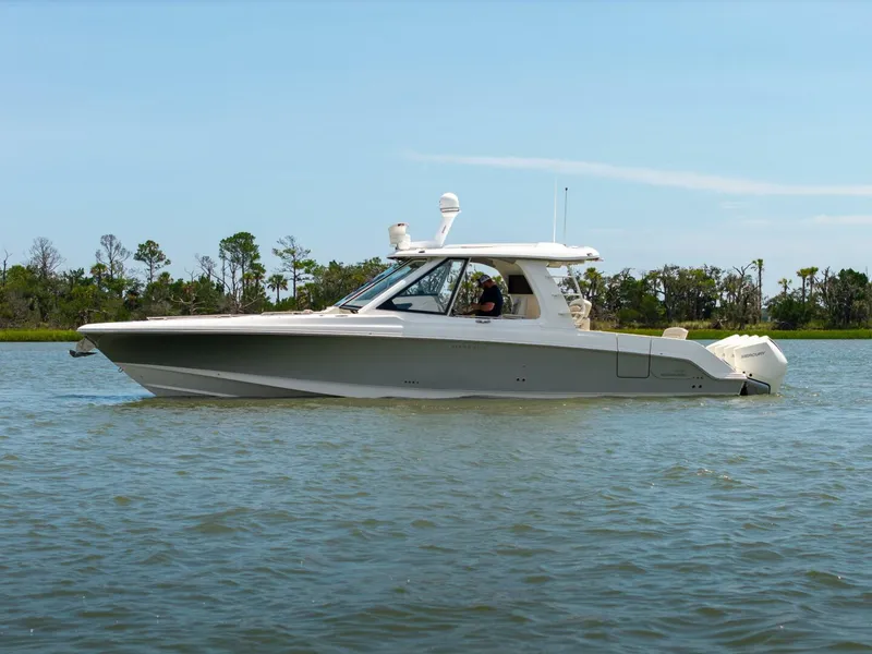 The Image of Boston Whaler 380 Realm- Profile 2022 Boston Whaler 380 EX Realm Clay Fam - 5675362