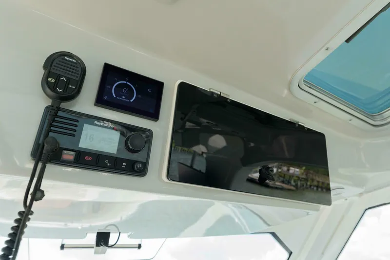 Slide: The Image of Boston Whaler 380 Realm- Hard Top Electronics 2022 Boston Whaler 380 EX Realm Clay Fam - 5675392