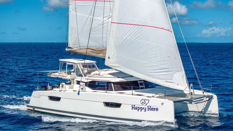 The Image of 1 Happy Here    Hero Sailing With Jib 1 - 5676411