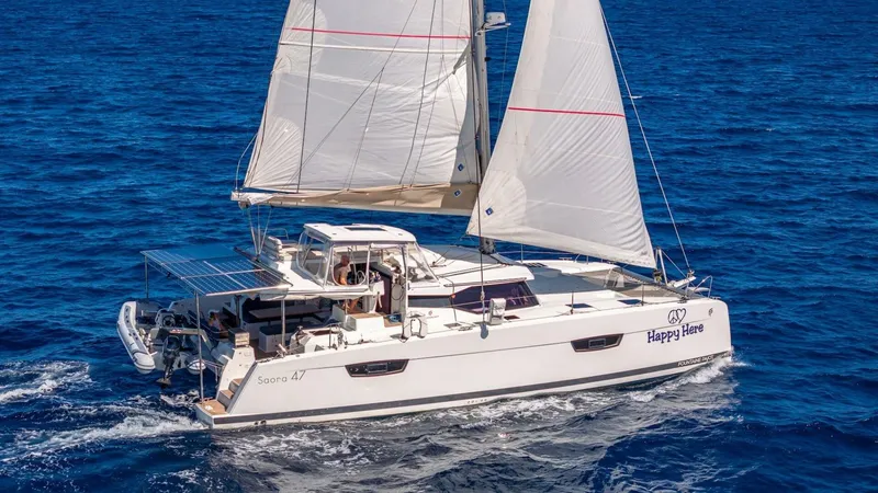Slide: The Image of Happy Here Sailing With Jib 2 - 5676420