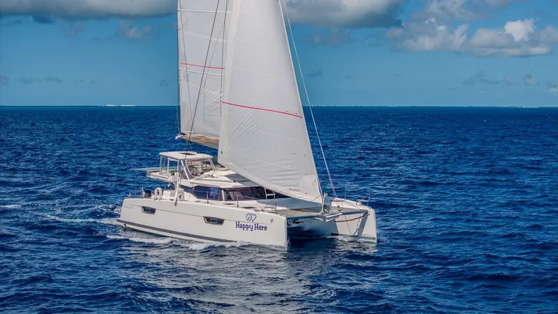 Slide: The Image of Happy Here Sailing With Jib Overhead 6 - 5676425