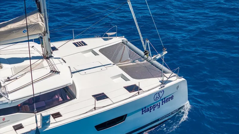 Slide: The Image of Happy Here Sailing Stbd Bow - 5676419
