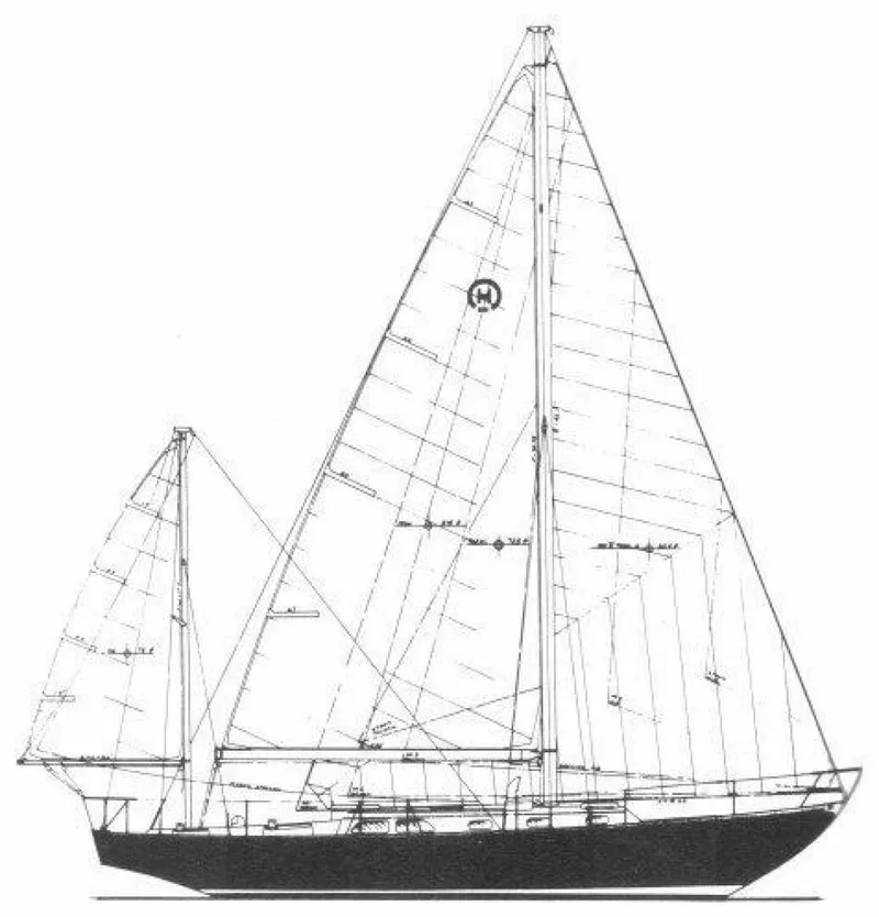 Slide: The Image of Hinckley Yachts B-40 1960 - 5677103