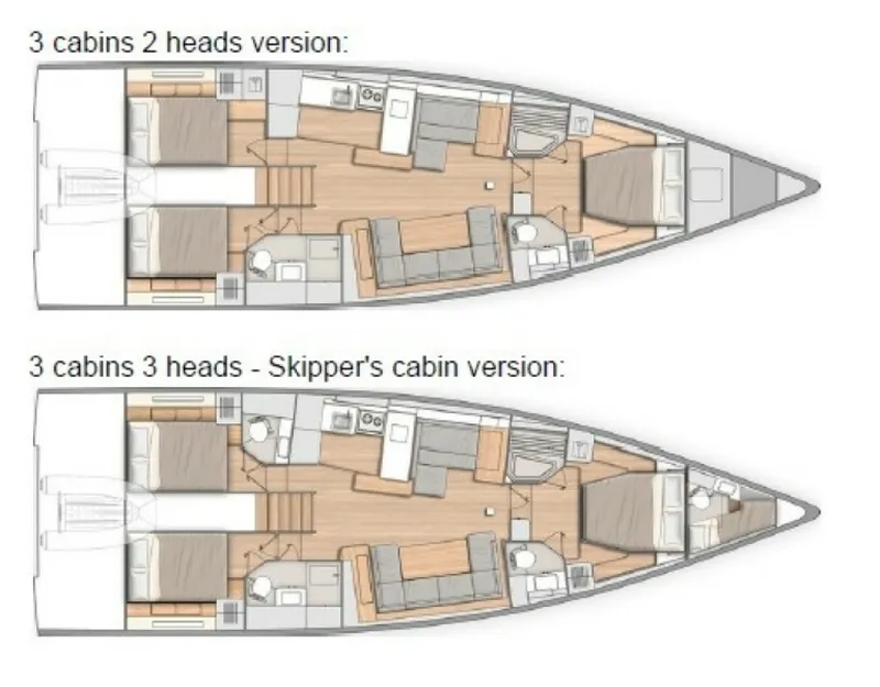 Slide: The Image of Oceanis Yacht 54 Layouts - 5678524