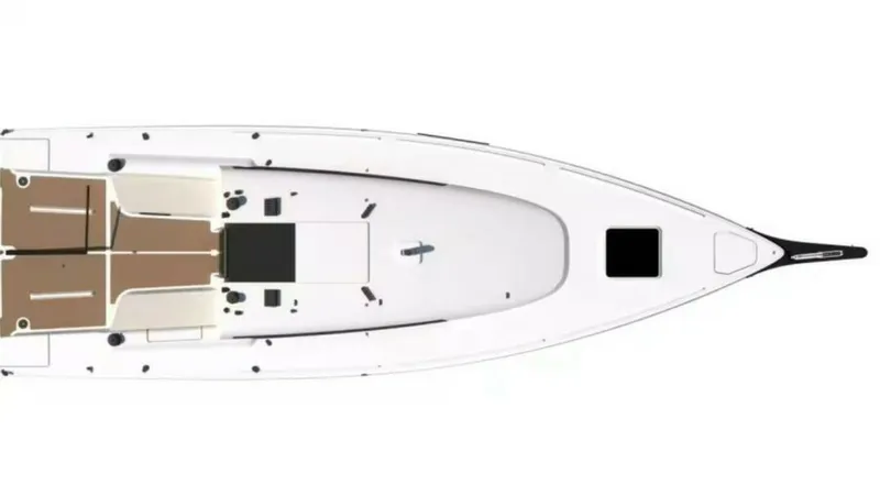Slide: The Image of Beneteau First 30 New for 2025 Deck Layout Drawing - 5678493