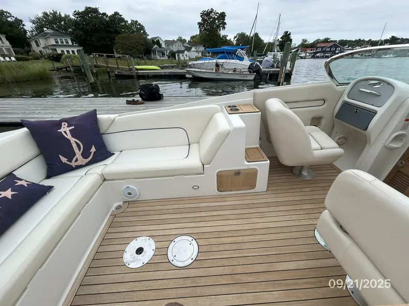 Slide: The Image of 28' Chris-Craft cockpit port - 5680614