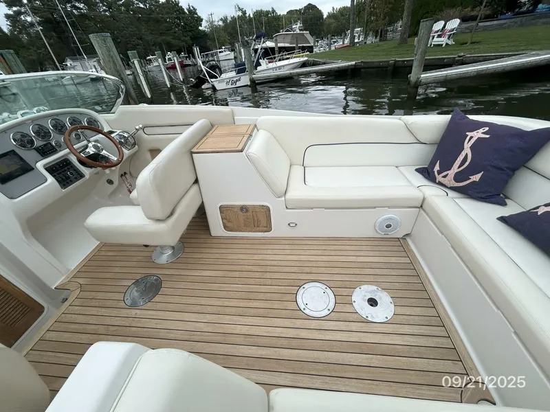 Slide: The Image of 28' Chris-Craft cockpit starboard - 5680616