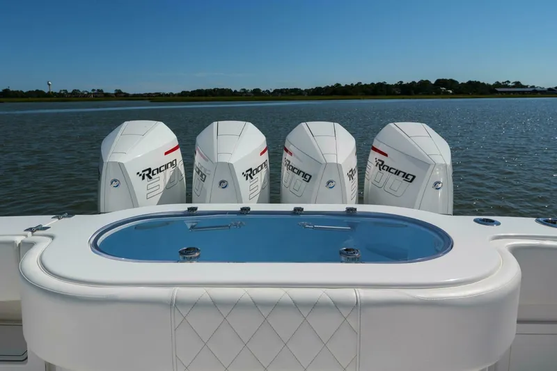 Slide: The Image of Onslow Bay TE Pelagic Predator- Livewell and Engines 2023 Onslow Bay 41 Pelagic Predator - 7653859