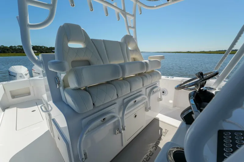 Slide: The Image of Onslow Bay TE Pelagic Predator- Helm Seating 2023 Onslow Bay 41 Pelagic Predator - 5680672