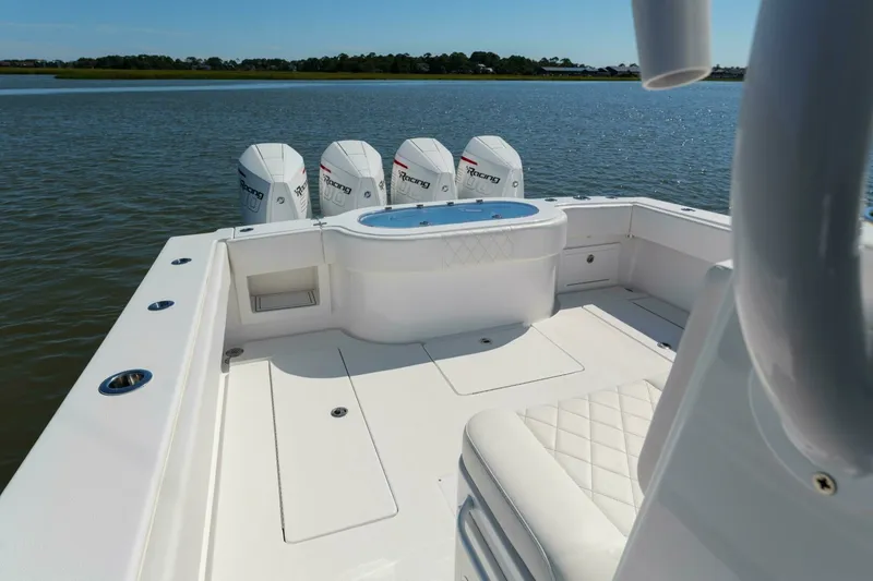 Slide: The Image of Onslow Bay TE Pelagic Predator- Livewell and Engines 2023 Onslow Bay 41 Pelagic Predator - 7653858