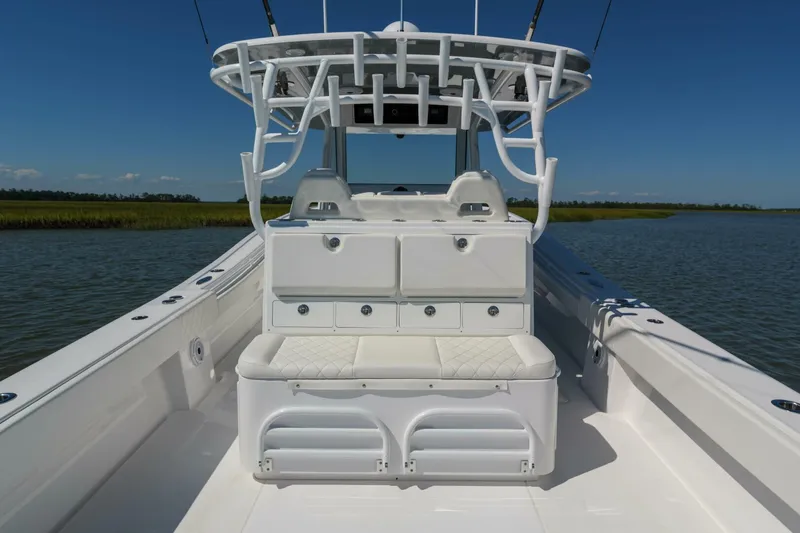 Slide: The Image of Onslow Bay TE Pelagic Predator- Cockpit 2023 Onslow Bay 41 Pelagic Predator - 5680688