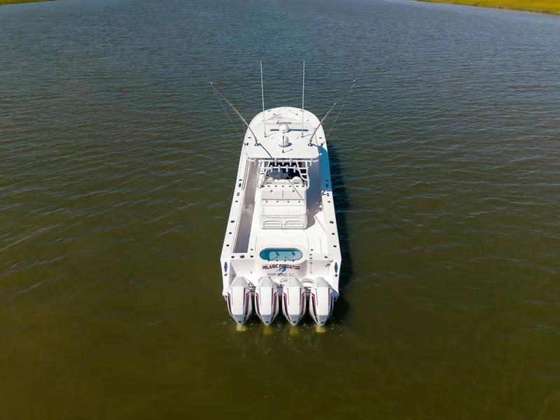 Slide: The Image of Onslow Bay TE Pelagic Predator- Aerial Profile 2023 Onslow Bay 41 Pelagic Predator - 7653835
