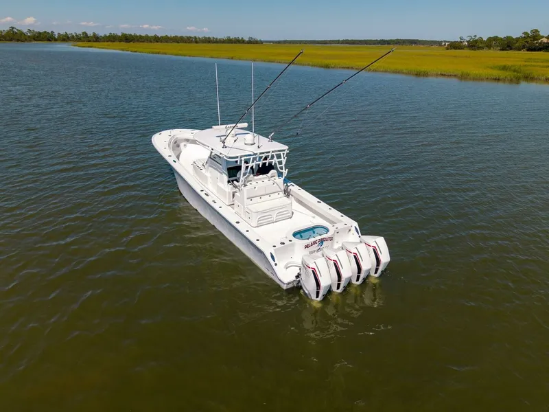 Slide: The Image of Onslow Bay TE Pelagic Predator- Aerial Profile 2023 Onslow Bay 41 Pelagic Predator - 7653833