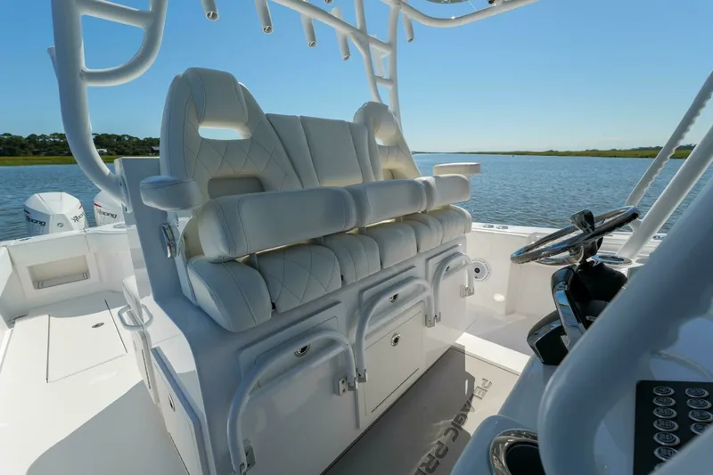 Slide: The Image of Onslow Bay TE Pelagic Predator- Helm Seating 2023 Onslow Bay 41 Pelagic Predator - 7653847